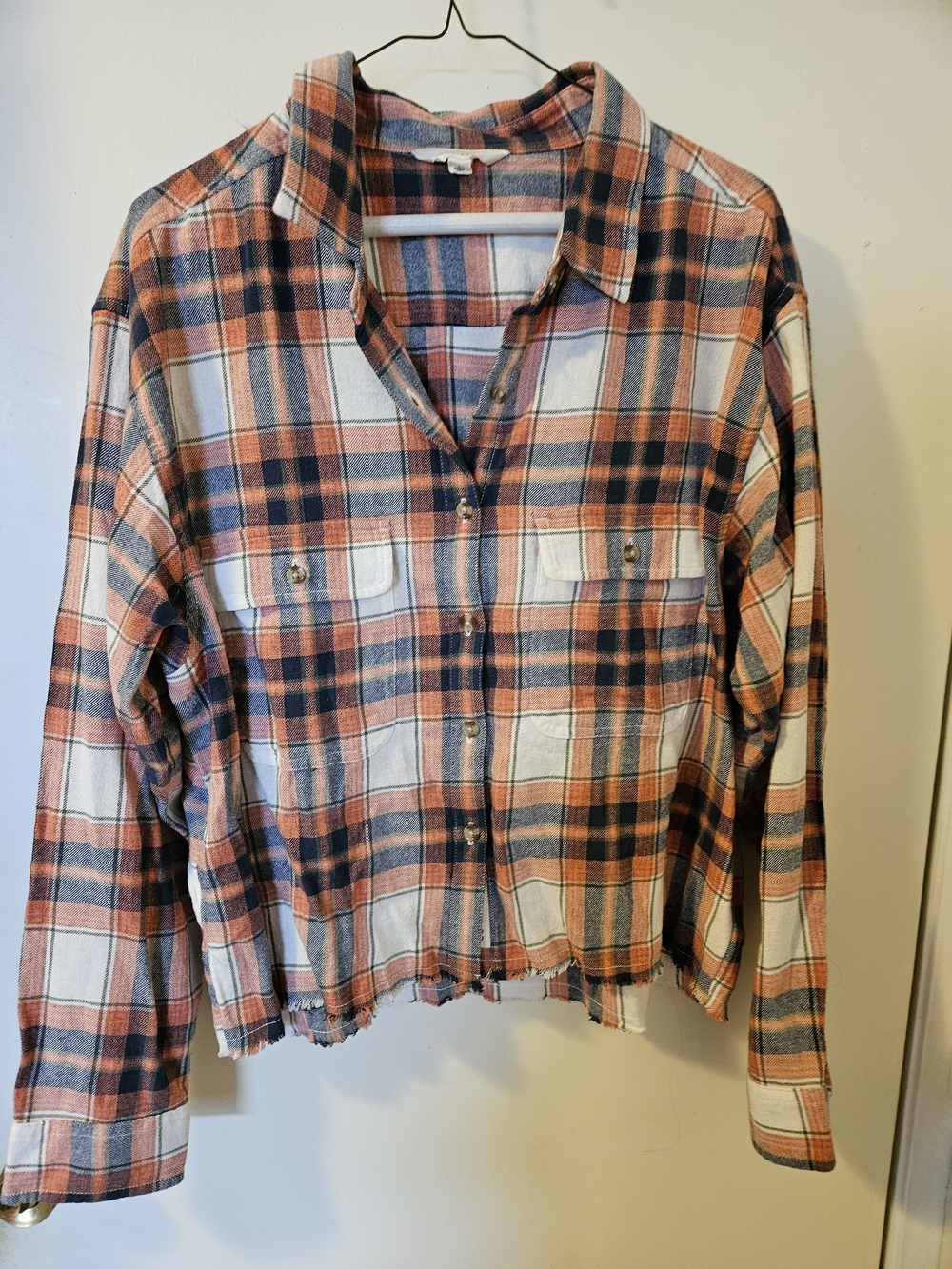 LUCKY BRAND Womans Plaid Button-Front Shirt Jacket